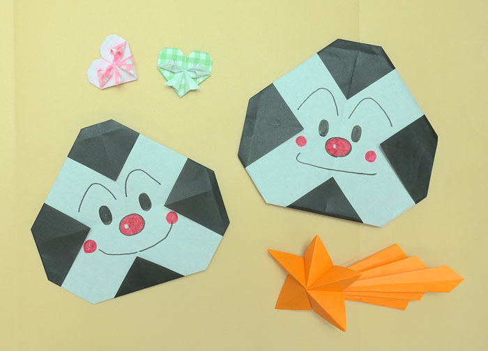 折り紙で作るキラキラメダルの簡単方法