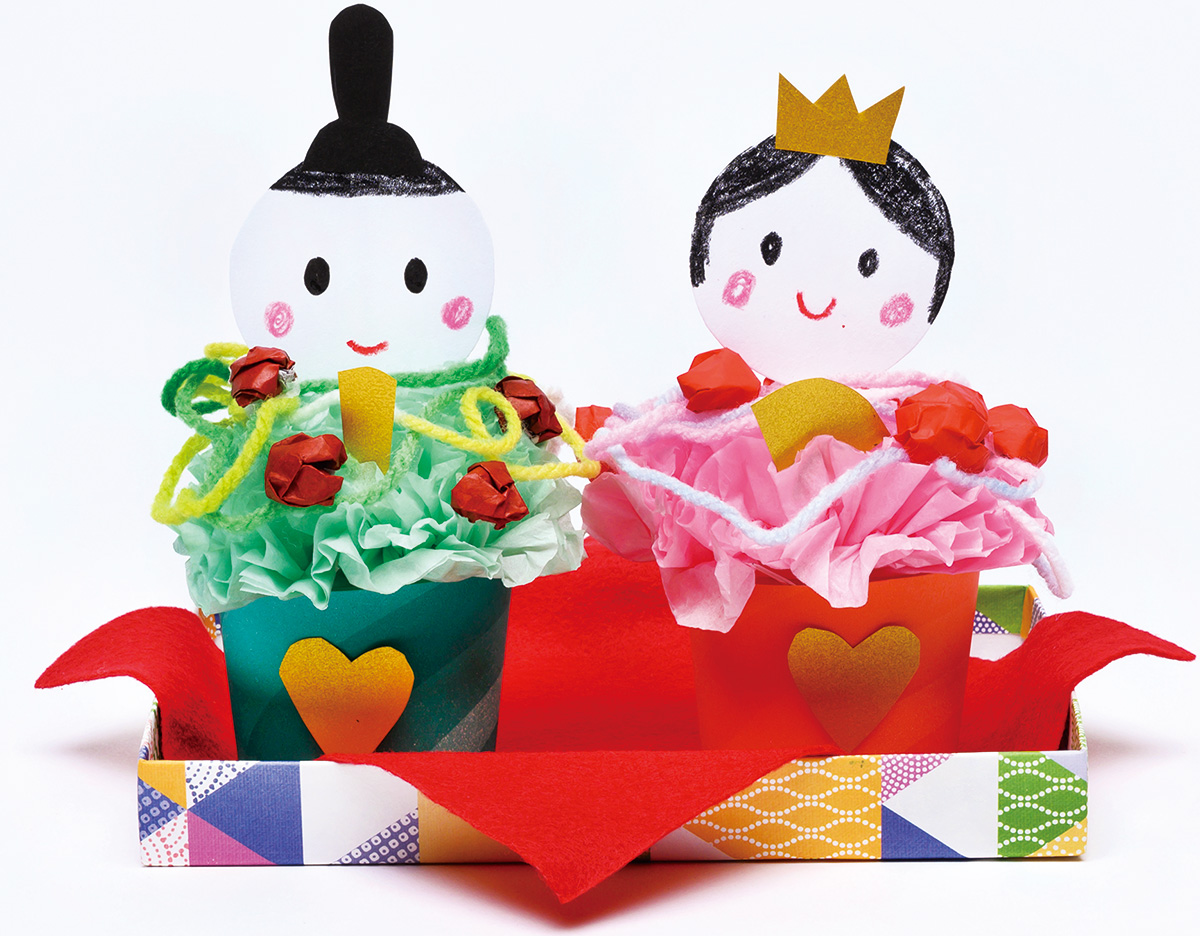 ハンドメイド 3月お雛様 製作キット10セット 幼稚園 保育園 老人ホーム 施設 その他アート じゅにくろ 通販15333516Creema クリーマ