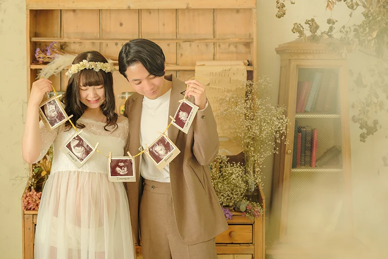 マタニティフォト撮影メニューこども写真館スタジオアリス写真スタジオ・フォトスタジオ