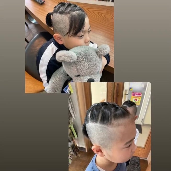 ☺︎ ハンサムショート🩵 French boyイメージ🇫🇷 ・ ・ ・ショートボブ 子供カット 幼児ヘアスタイル子供美容室足利キッズカット ミルクティーカラー 小学生男の子カットInstagram