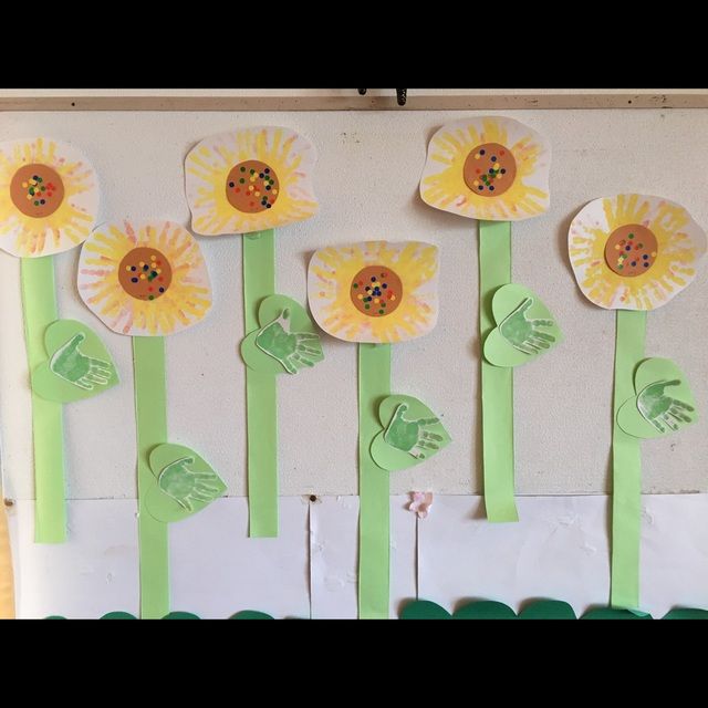 きりん組さんのひまわり♪ - ひよこ園の日々