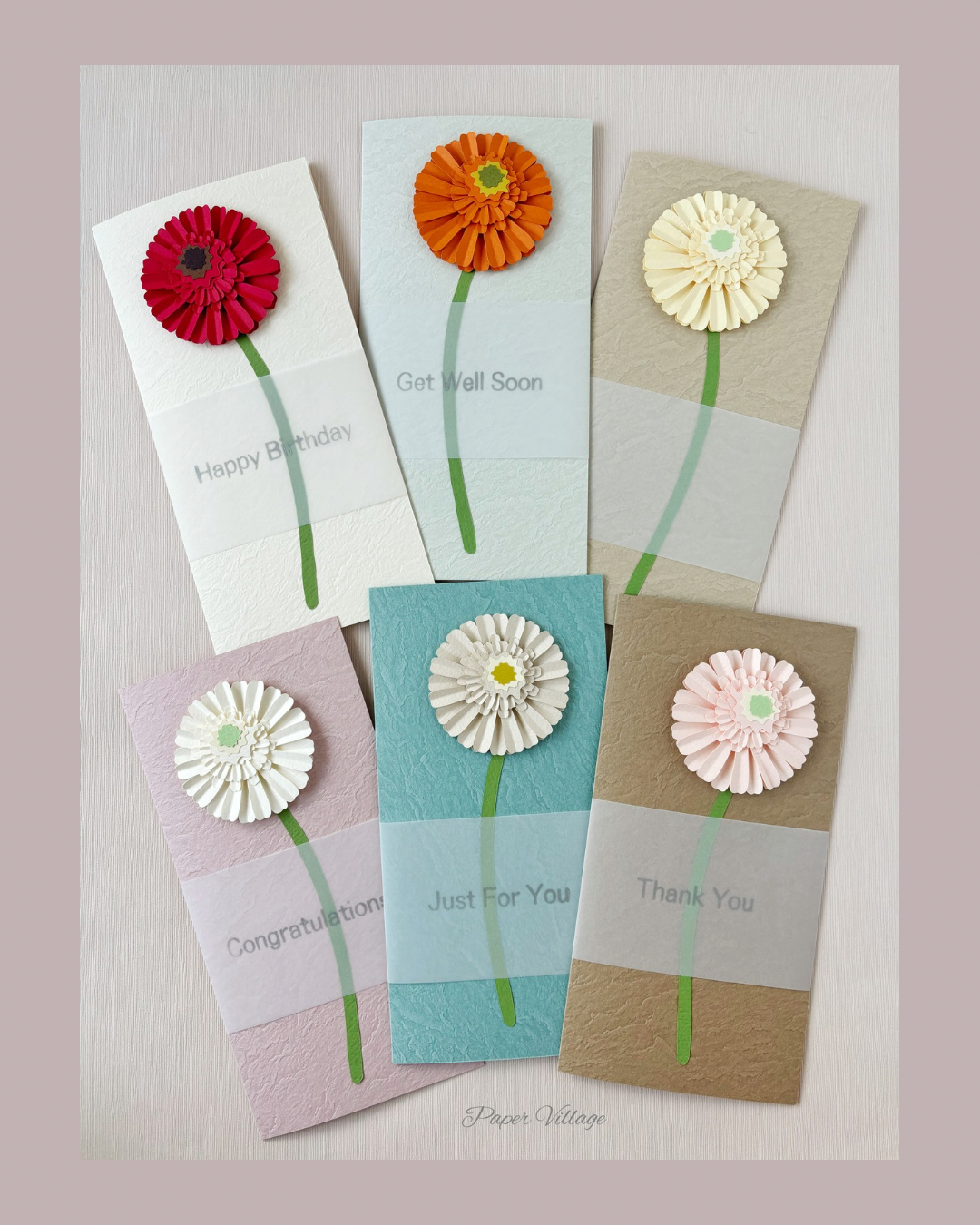 型紙PDF 手づくり暑中見舞い＆残暑見舞い～貼り絵で素敵な挨拶ハガキを作ろう！ななのポップアップカード