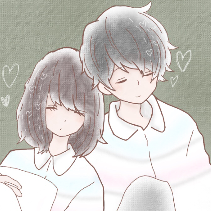 いつきゆうぎゅってして寝よう、イラストカップルイラスト好きな人大好きほのぼのぎゅっとInstagram