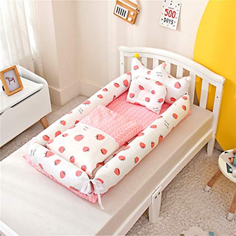 イブル 赤ちゃんと安心して添い寝できる ベビー用 ベッドインベッド 持ち運びできるクッションベッド ミニベッド –RASIK ラシク 家具・インテリア専門店