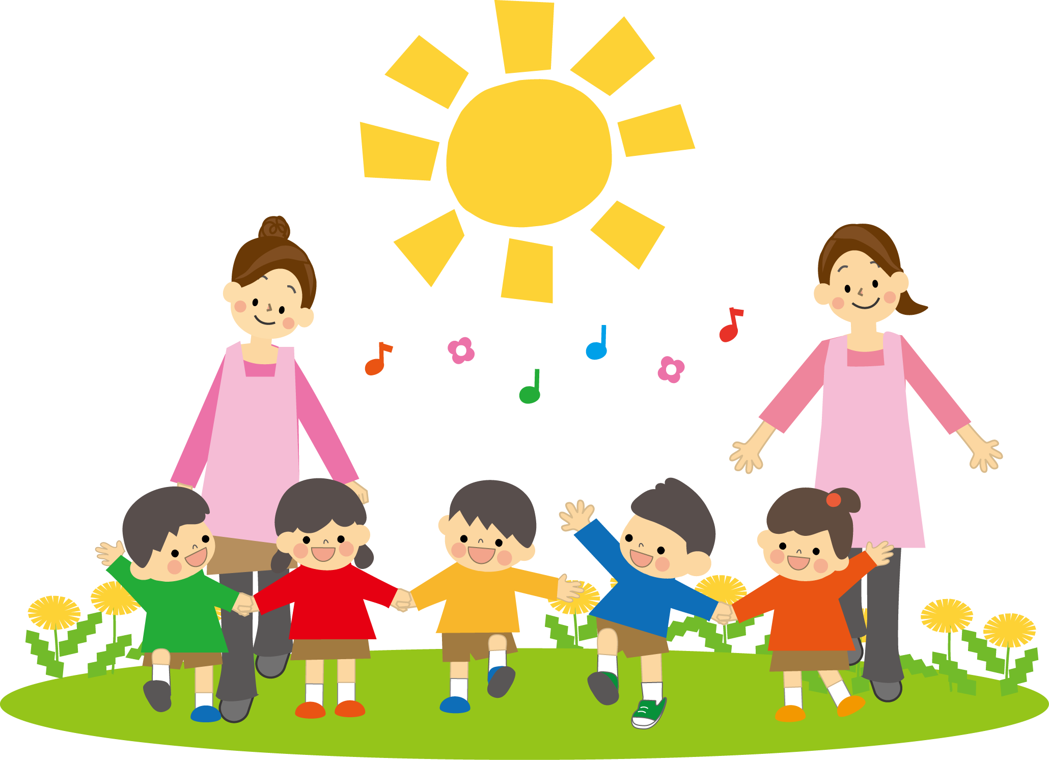 遠足のイラスト 学校 無料イラスト フリー素材2