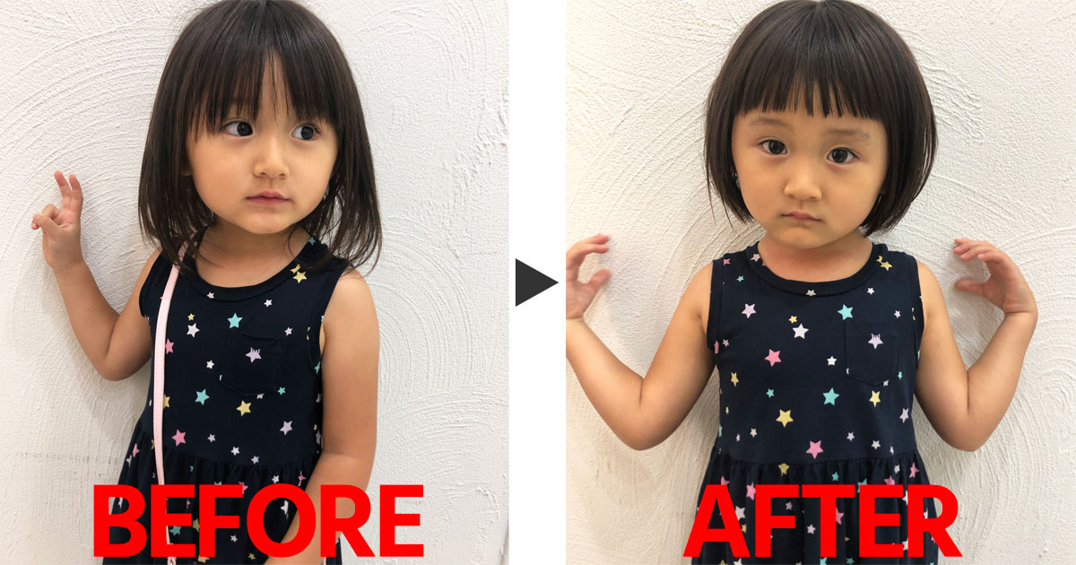 子供 髪型 女の子 前髪なし アレンジ