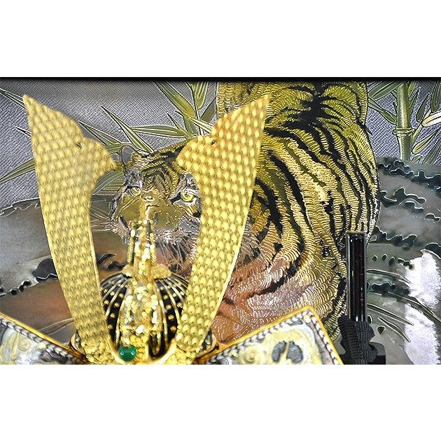 ♯全長約113cm! 大型 張り子虎 首振り虎 張子 虎 五月人形 端午