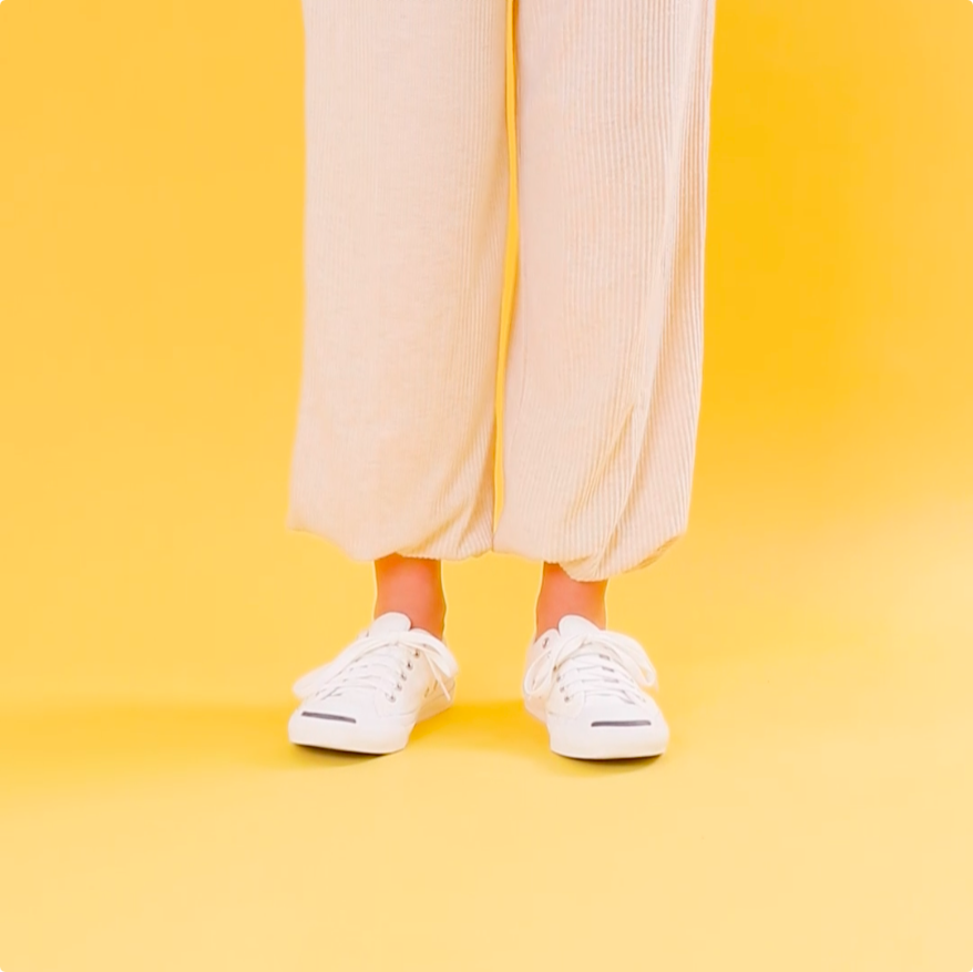 ズボンの裾上げ 簡単♪裾にゴムを入れてジョガーパンツ風にする方法ゴム入れるミニマリストに憧れるぼし子のそれっぽい生活