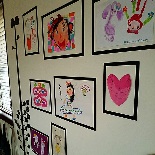 素敵に飾って、形に残そう♪「子供の絵」の飾り方＆活用アイデアキナリノ