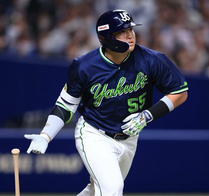 ヤ・中＞2回、母の日仕様の村上 撮影・島崎忠彦- スポニチ Sponichi Annex 野球