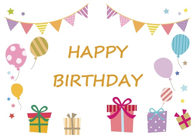 誕生日カードテンプレートで無料デザイン作成 - デザインAC