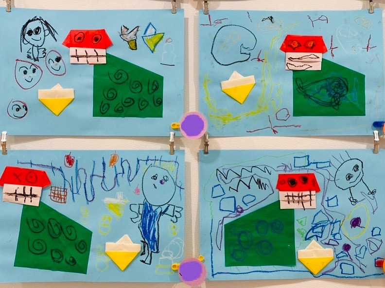 0歳児 手形 お正月TikTok