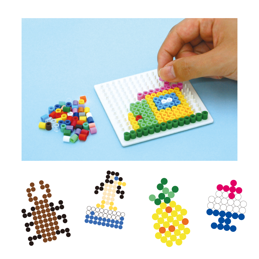 ミャクミャク☆百均アイロンビーズ簡単図案つくりかた☆万博2025migiteni-lemon.com