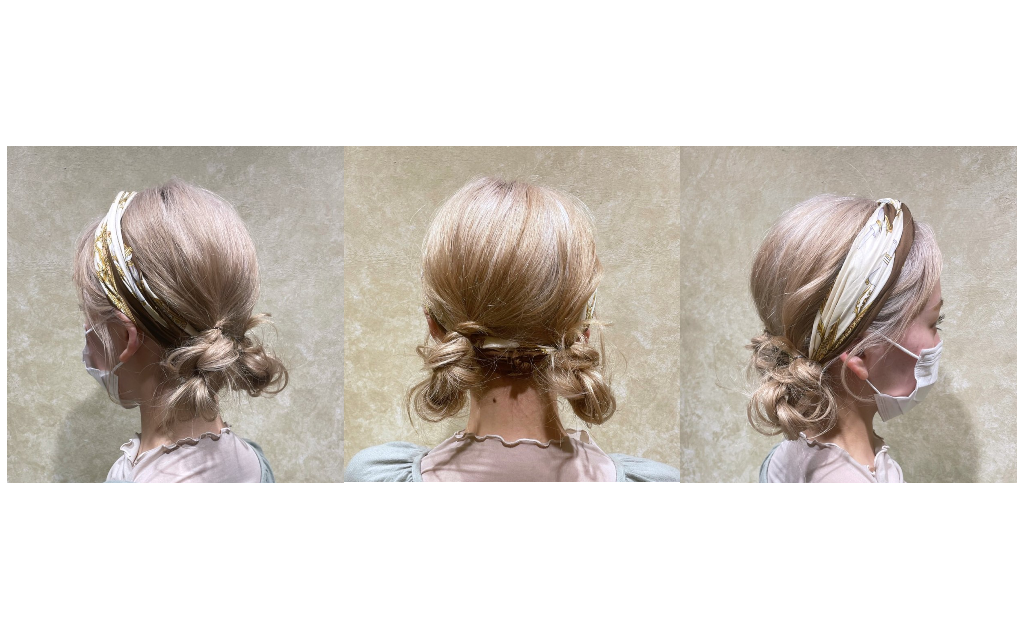 大人かわいいお団子ツインAlushe 錦糸町店 アルーシェアルーシェキンシチョウテン のヘアスタイル美容院・美容室を予約するなら楽天ビューティ