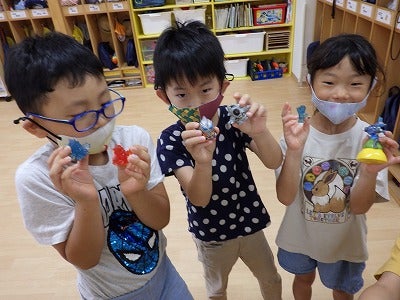 ほしぐみ、ハロウィン・楽器遊び・秋ひなたぼっこ保育園グループ