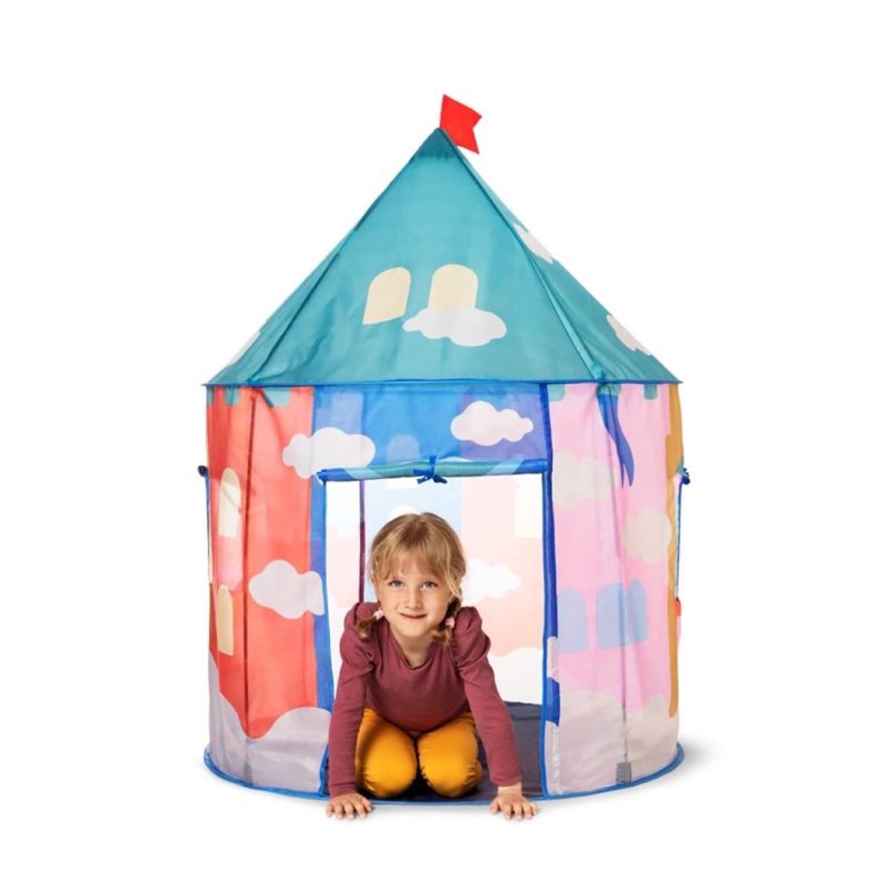 娘の秘密基地・フライングタイガーのキッズテントを購入しました - tomato365の雑記帳