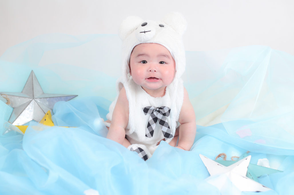 ハーフバースデー」の記念撮影、検討時期は妊娠中