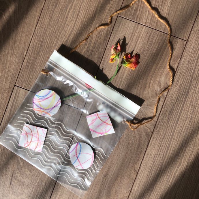 りす組さんのお散歩バッグ👜 - チャレンジキッズ