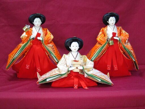 雛人形「まいまい 随身・仕丁 七宝」雛人形の通販 ふらここ