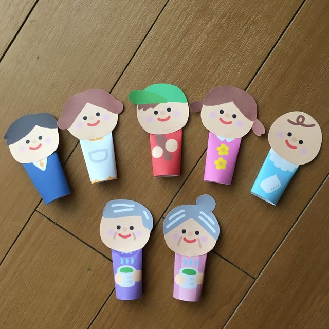 手袋シアター おはなしゆびさん指人形作り方