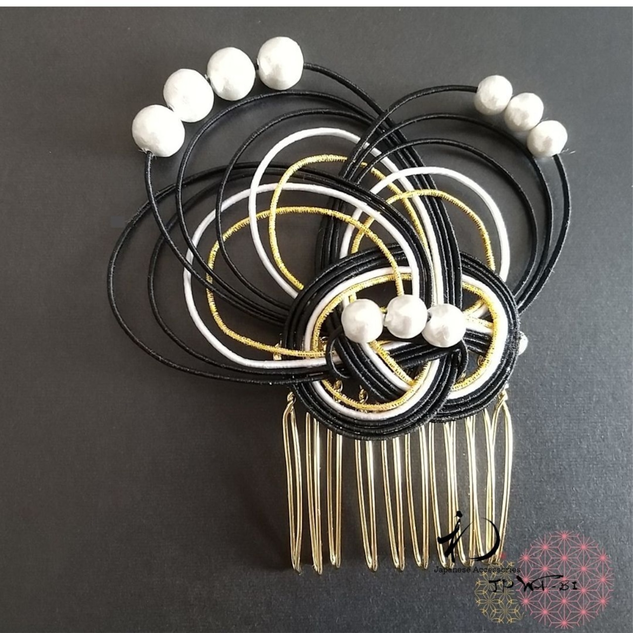 楽天市場 髪飾り 水引 飾り紐 Watmosphere 送料無料 Uピン 水引 水引き ヘアアクセサリー 結婚式 ウェディング パーティー 二次会披露宴 ブライダル小物 ウェディング小物 前撮り 和装 着物 振袖 被布 浴衣 : 着物ショップ 和楽衣