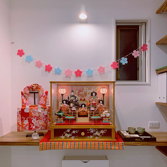 フェリシモ 雛人形のおしゃれなアレンジ・飾り方のインテリア実例RoomClip ルームクリップ