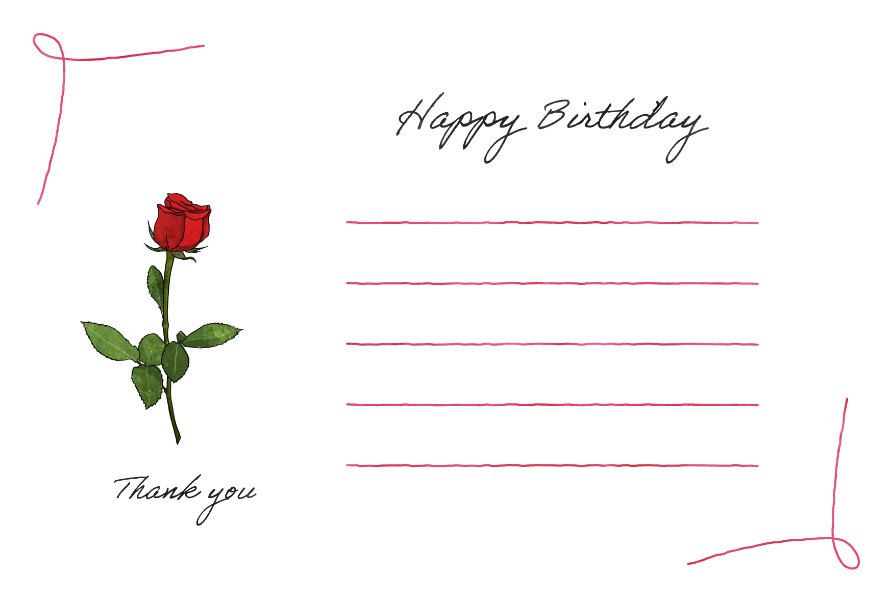 メッセージカード,バースデーカード,お誕生日カード,プレゼント,のイラスト 053_0153クリエーターズスクウェア