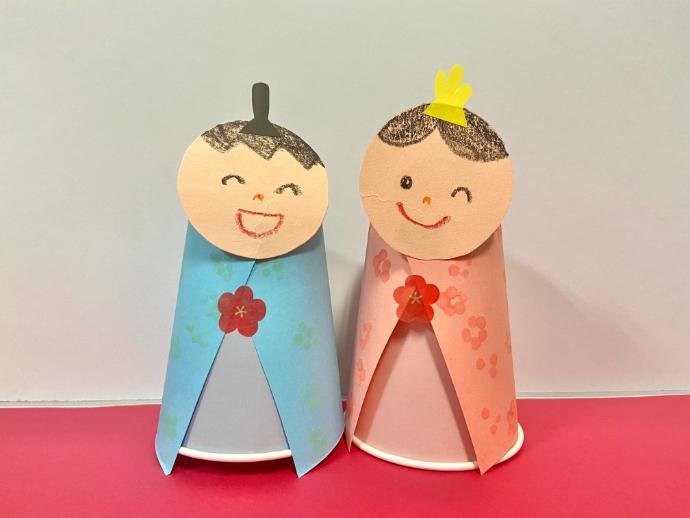 ☆たんぽぽぐみ 一歳児 おひなさま製作＆粘土遊び☆ - 川崎市認可保育所「せせらぎ保育園」