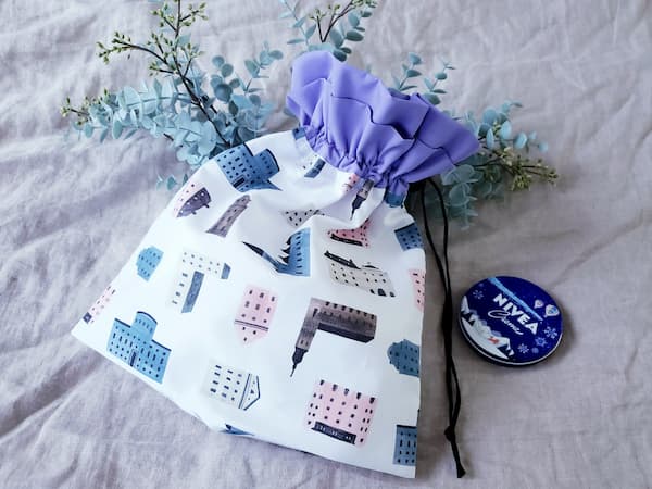 画像解説 コップ袋は切り替えあり！裏地あり！マチあり！でも簡単に作れるEVEPATY身近なものを、手軽に可愛くしていくブログ