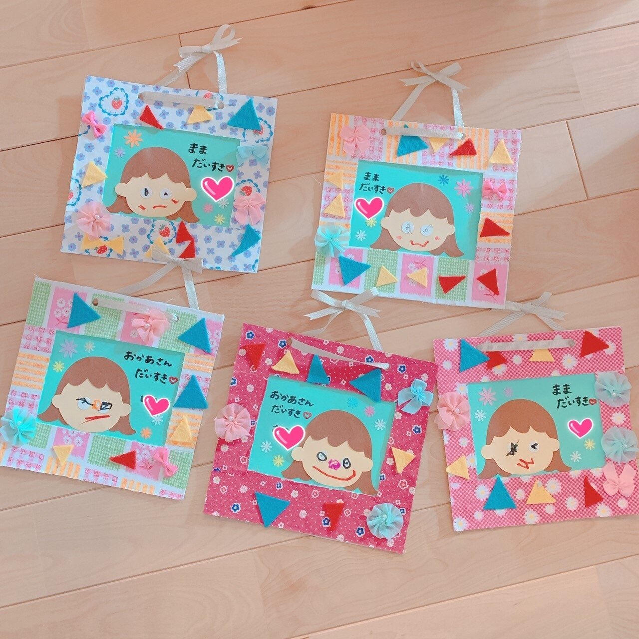 ☆いつもありがとう☆母の日製作名鉄スマイルプラス