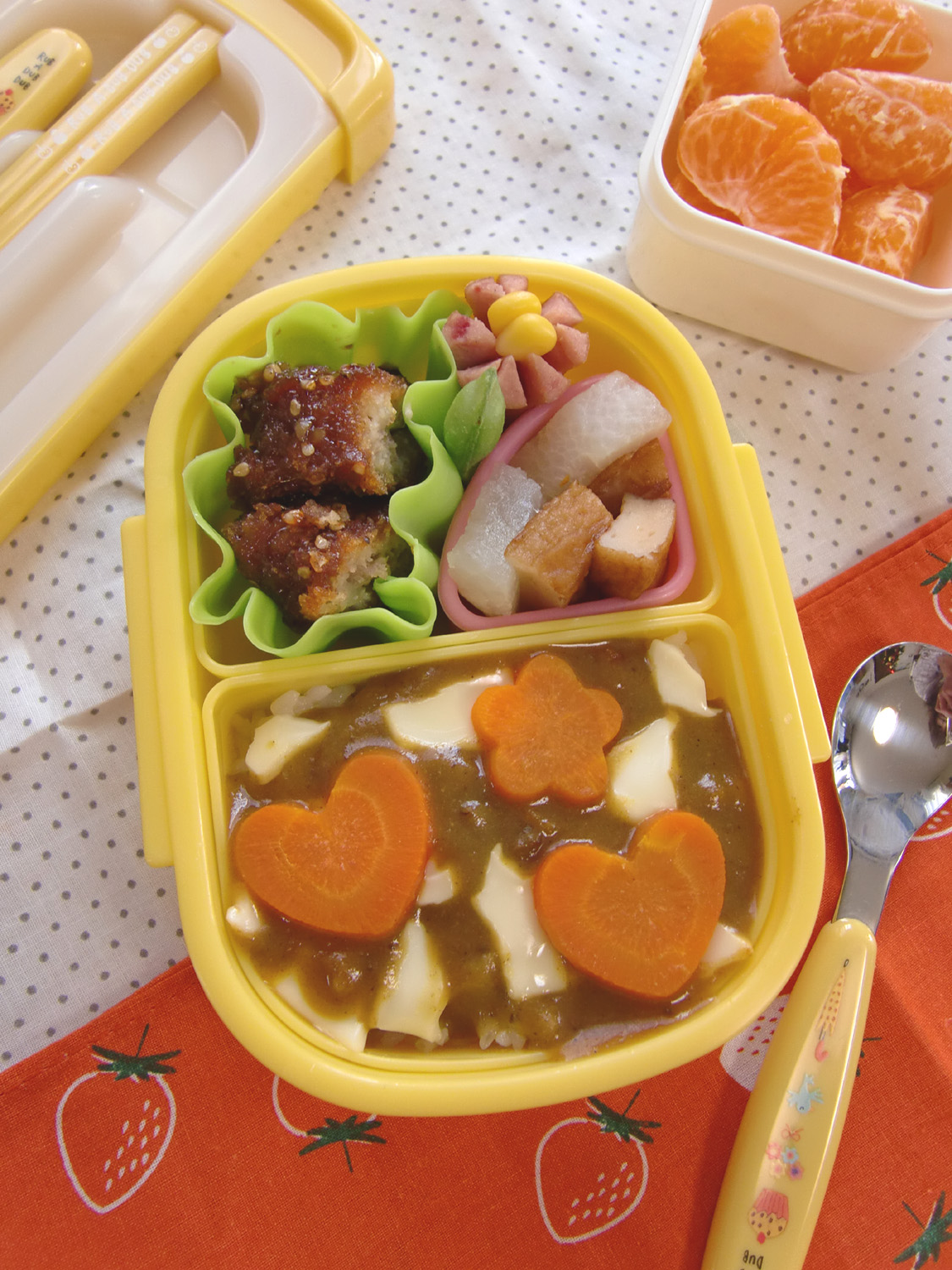 幼稚園弁当 簡単！雪だるまおにぎりの作り方LEE