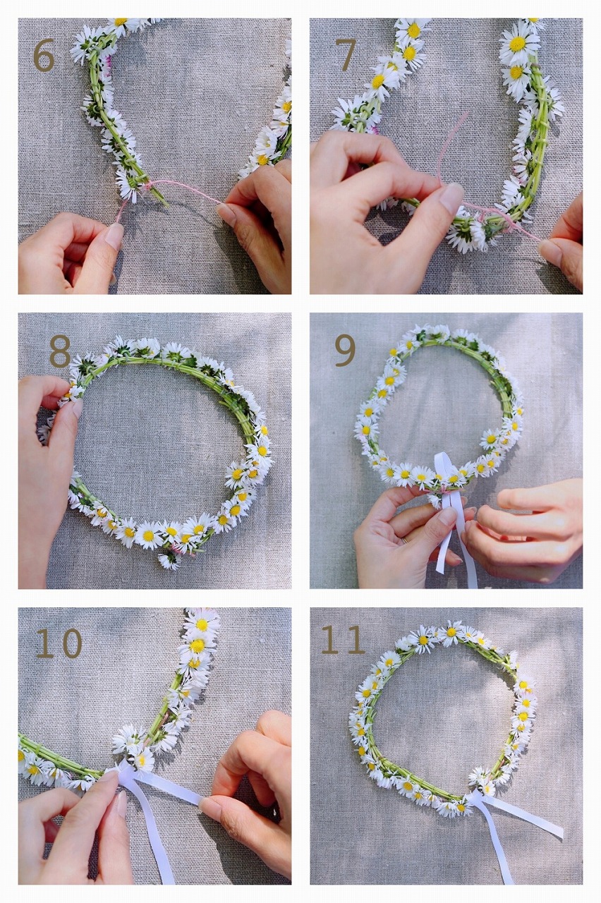 モールと毛糸の花冠〜仮装やお遊戯会、誕生会などにもぴったりの手作り冠〜保育と遊びのプラットフォーム ほいくる