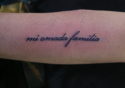 フランス語の文字のタトゥー言葉の意味や画像もブログ大阪 LUCKY ROUND TATTOO 刺青