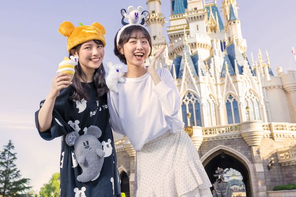 ディズニー カチューシャ 2個セット タータンチェック 春キャンクリスマス jk 冬春 ディズニー高校生コーデ