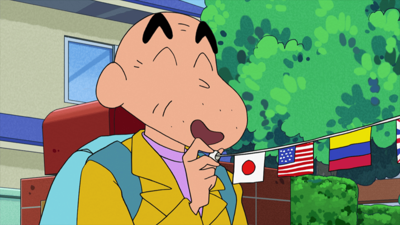 秋田のじいちゃんが登場するクレヨンしんちゃんTikTok