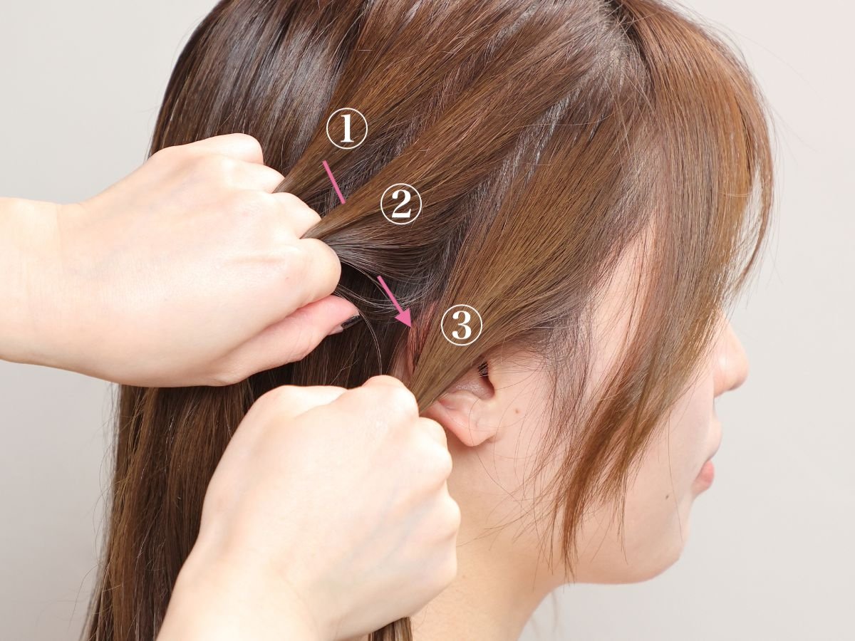 三つ編みハーフアップでモテ女子に変身♡簡単愛されヘアアレンジのやり方ホットペッパービューティーマガジン