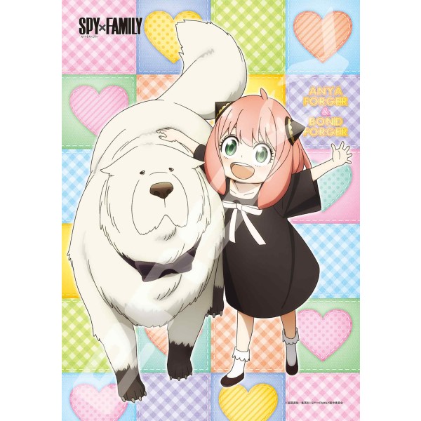 TVアニメ「SPY×FAMILY」 クリアファイル アーニャ&ボンド パーカー: キャラグッズムービック movic