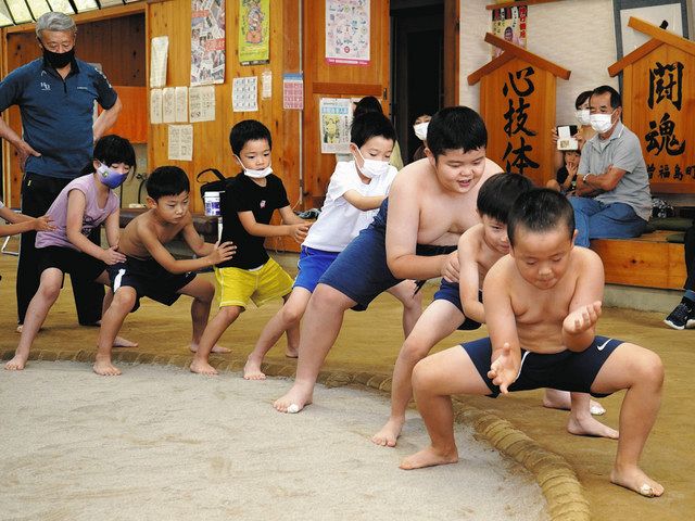 白鵬ジュニア 幼稚園児に負けちゃった 相撲 デイリースポーツ online