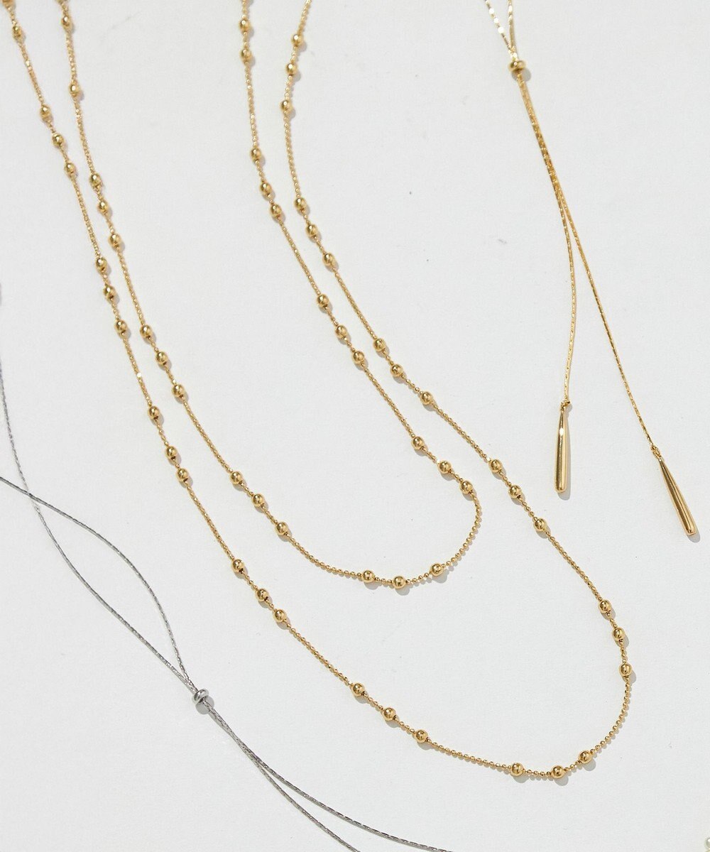 ネックレス 三連 シルバー ダンス 発表会 銀 派手 キッズ 子供 - メルカリ