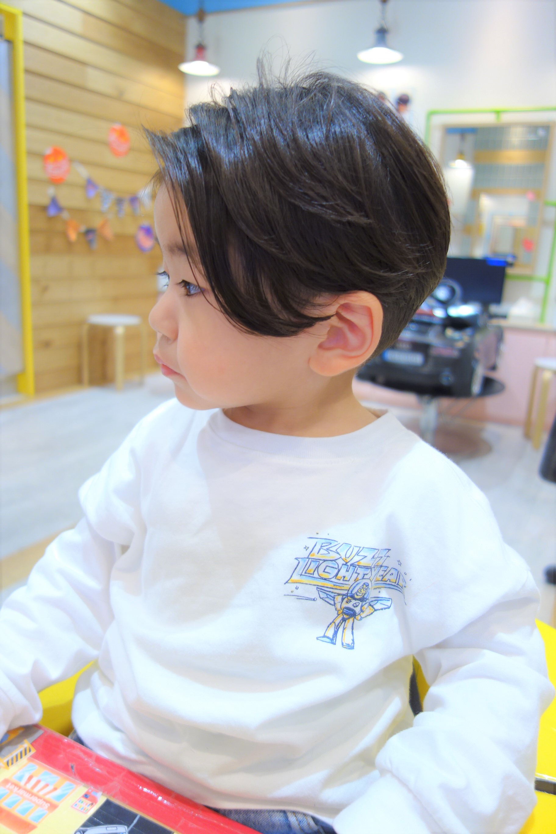 ヘアカットショートカット女の子女の子ヘア女の子髪型子どもの髪型チョッキンズキッズ専用サロンキッズカットママリ女の子ママかわいいおしゃれ