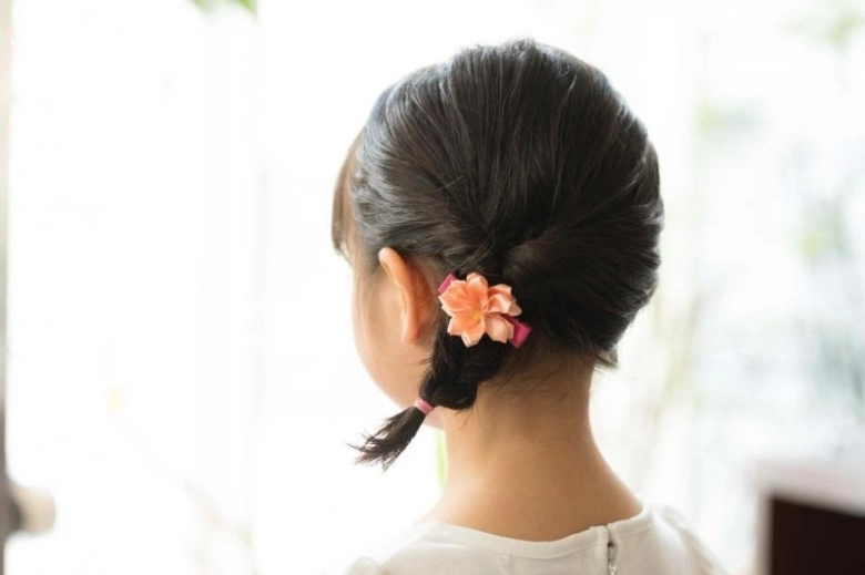 七五三で3歳女の子の髪型 自宅で簡単にできるセルフアレンジ方法を紹介