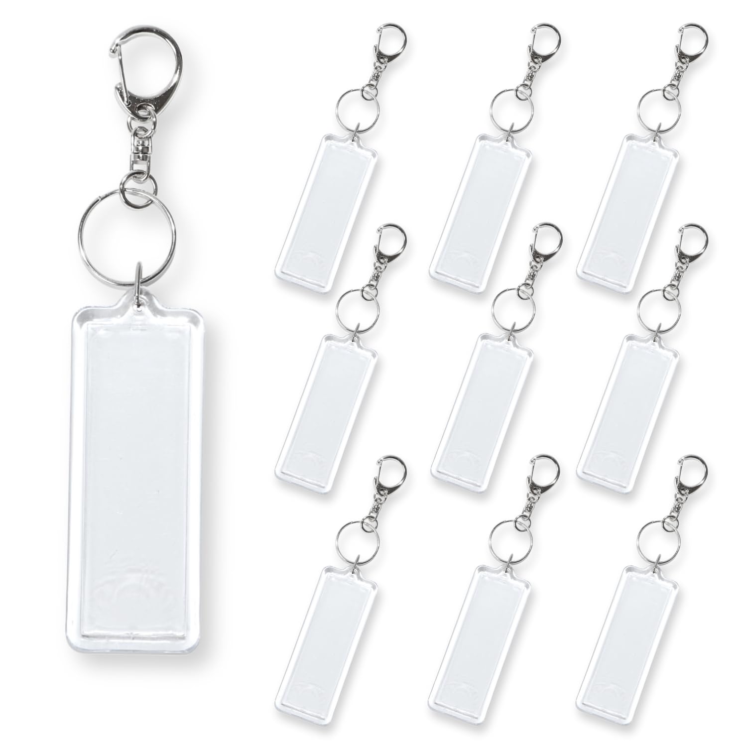 推しの名前で作る♡ 100均ネームプレートブレスレット＆キーホルダ