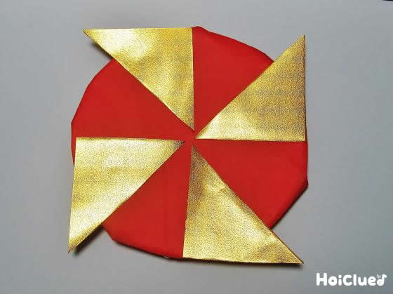 鯉のぼりと矢車の折り紙の折り方 家にある物で簡単に立体的な飾りに