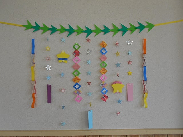 貝沢保育園 七夕製作に挑戦しました🎋✨貝沢保育園