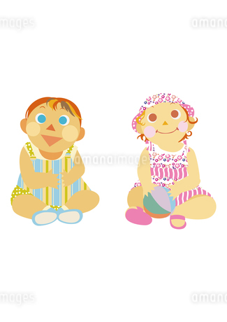 赤ちゃん 0歳児 男の子 女の子 ベビーのイラスト素材16642810- PIXTA