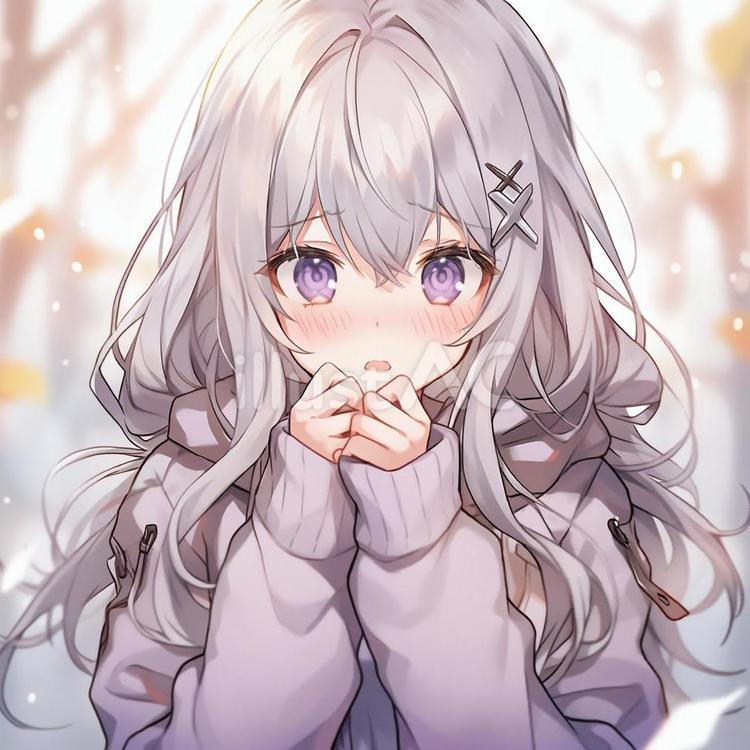 照れる女の子 アニメ イラストイラスト - No: 24052777無料イラスト・フリー素材なら「イラストAC」