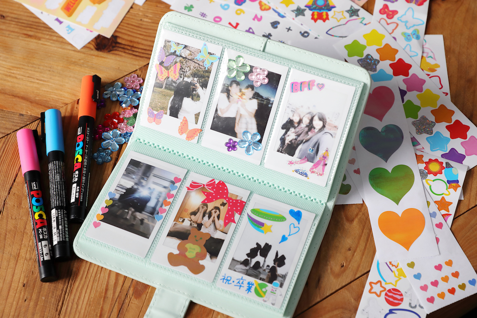 レトロなチェキっぽアルバムを￥100均でつくってみようSeventeen-Web