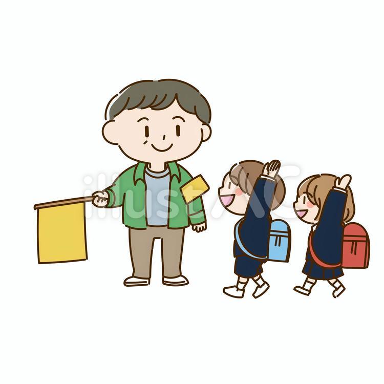 お絵描きする娘と見守るママの無料 フリー イラストかわいい手描きの無料素材「てがきっず」保育園・小学校・介護施設にぴったりのフリー素材イラスト