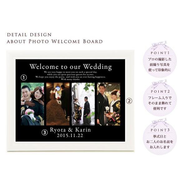 結婚式 ウェルカムボードフォトウェルカムボード 4window 高品質データタイプ A3サイズ 二次会 パーティー :ファルベ結婚式アイテムとお祝いギフト専門店 - 通販 - Yahoo!ショッピング