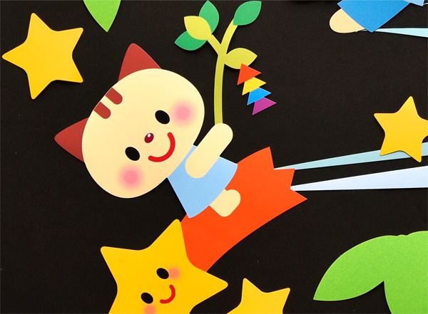 7月 七夕飾り 壁面飾りYahoo!フリマ 旧PayPayフリマ